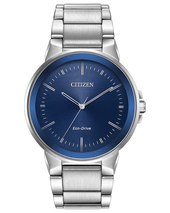 Citizen Eco-Drive Axiom Blue Dial Men's Watch BJ6510-51L