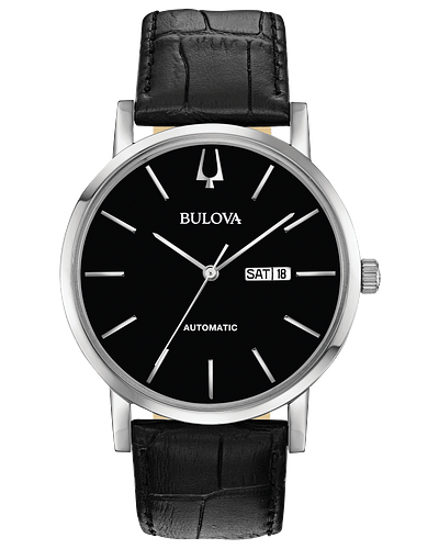 Bulova Classic Automatic Black Dial Men's Watch 96C131