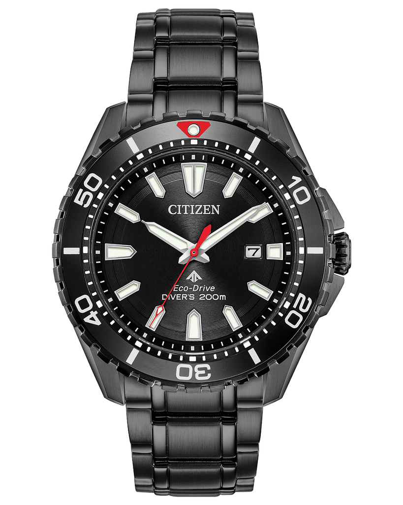 Citizen Promaster Diver Eco-Drive Black Dial Men's Watch BN0195