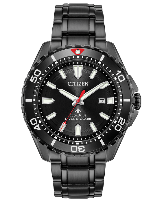 Citizen Promaster Diver Eco Drive Black Dial Men s Watch BN0195 54E