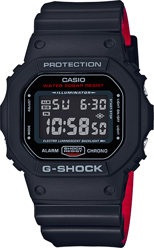 G-SHOCK DW5600HR-1 MEN'S WATCH