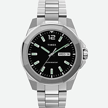 Timex Essex Avenue 44mm Stainless Steel Bracelet Watch