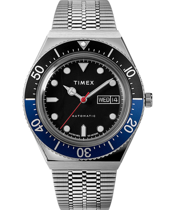 Timex M79 AUTOMATIC 40MM STAINLESS STEEL BRACELET WATCH TW2U29500ZV