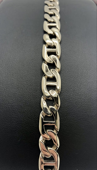 14K White Gold Bracelet